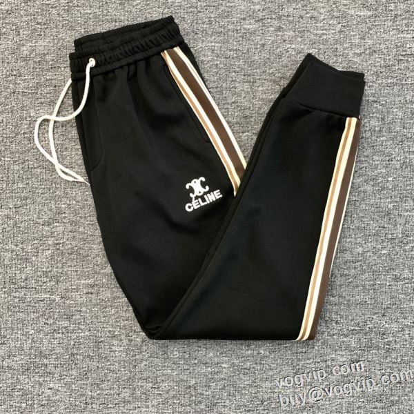 2024お得大人気 スエットパンツ 窮屈感はゼロ 高品質 人気 セリーヌ コピー ブランド