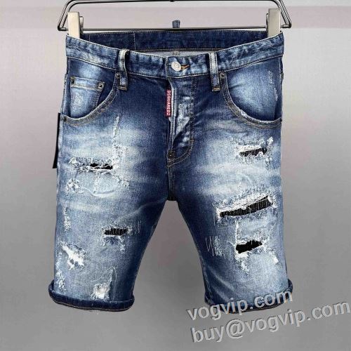 ディースクエアード 2024年モデル入荷 ジーンズ ショートパンツ 半ズボン DSQUARED2コピー ブランド 大人の個性を