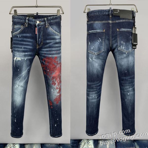 ディースクエアード 2024お得100%新品 豊富なサイズ ジーンズ スリムフィット DSQUARED2スーパーコピー 激安