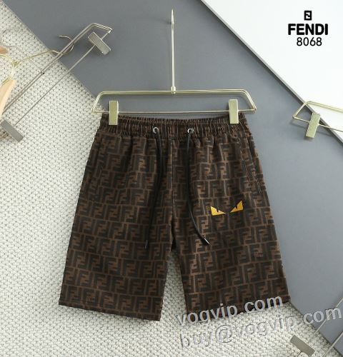 爆買い新品 フェンディ FENDIコピー ブランド 2024春夏季超人気 ショートパンツ ビーチパンツ