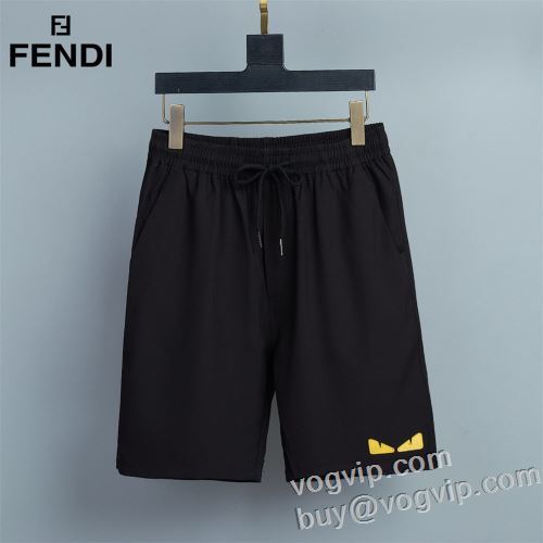 店舗で人気満点 フェンディ FENDIスーパーコピー 激安 2024春夏 ショートパンツ ビーチパンツ