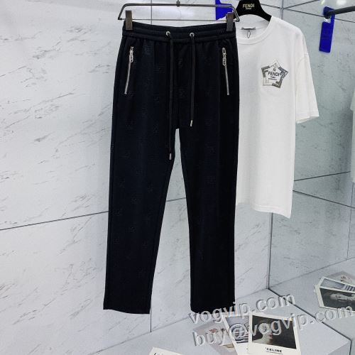 フェンディ FENDI 洗練を十分に演出する 2024超激得100%新品 スポーツパンツ チノパン ブランド コピー 販売 2色可選