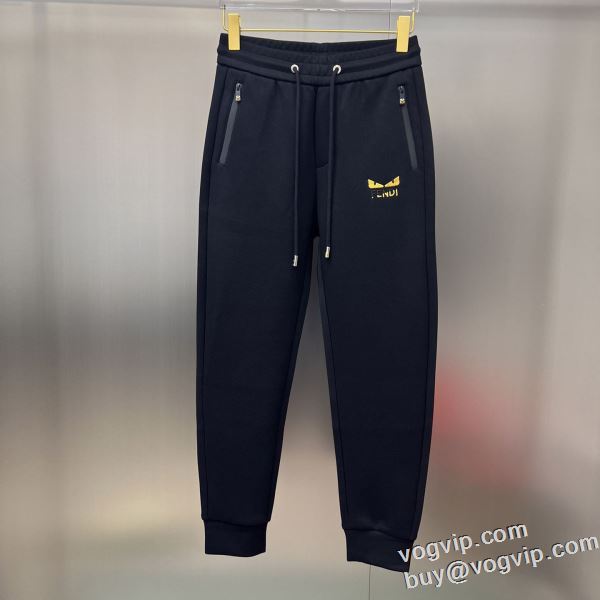 2024店舗で人気満点 スエットパンツ スタイルアップ効果 フェンディ FENDIブランド 偽物 通販 洗練を十分に演出する