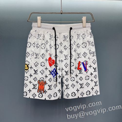 ルイ ヴィトンスーパーコピー LOUIS VUITTON ショートパンツ 2024春夏に最も需要のある ビーチパンツ 2色可選