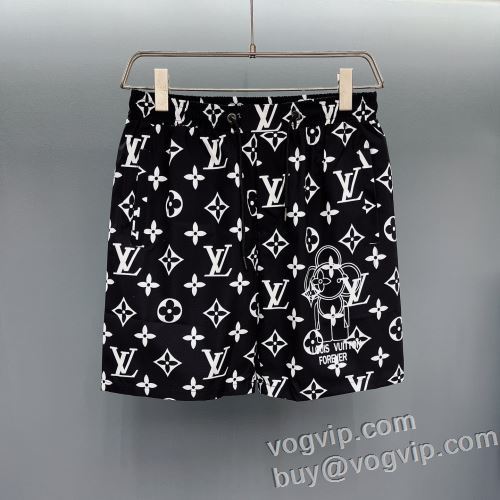 一番人気の新作はこれ ルイ ヴィトンコピー ブランド LOUIS VUITTON ショートパンツ ビーチパンツ 2色可選 2024春夏季超人気
