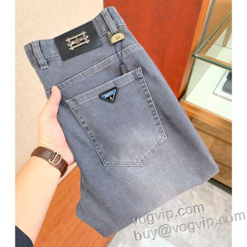 ブランド服 コピー プラダ PRADA 2024最新入荷 ジーンズ 人気が爆発 