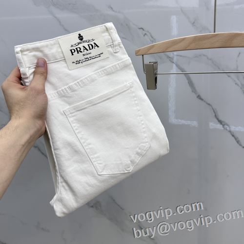 高級感溢れるデザイン プラダ PRADA 業界高品質スーパーコピー 2024新作品 ジーンズ