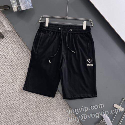 柔らかな質感 プラダ PRADA 2024人気新作 コピー ショートパンツ