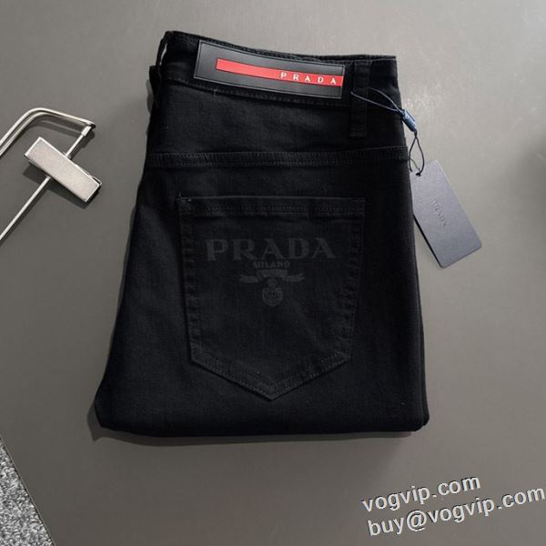 PRADAブランド コピー 高品質 人気 2024格安通販 ジーンズ 定番ボトム プラダ