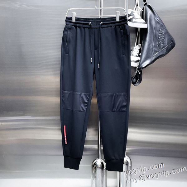 PRADAスーパーコピー 2024海外販売 スエットパンツ プラダ 特徴的な形 上品上質