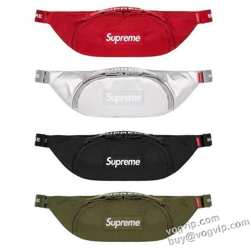 プレゼントに ブランド コピー 販売 シュプリーム Supreme Small Waist Bag 2024 ウエストポーチ 斜め掛けバッグ 3色可選