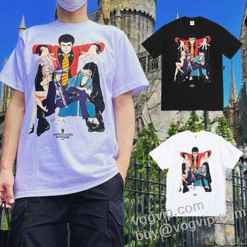 SUPREME X UNDERCOVER LUPIN TEE 2色可選 2024春夏 変わらない人気を誇る シュプリーム 半袖Tシャツ