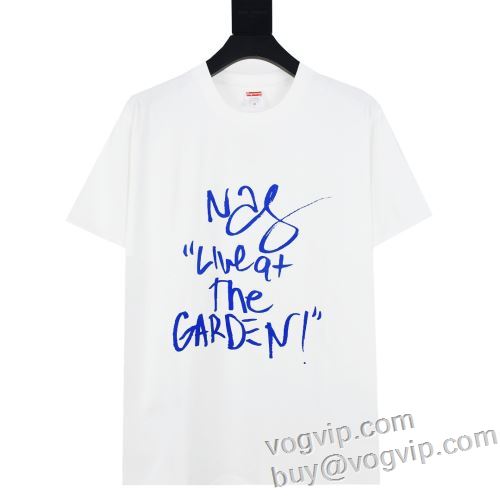 超限定即完売 2024春夏新作 シュプリームコピー ブランド Supreme New York Rap God Nas Tee 半袖Tシャツ クールビズ