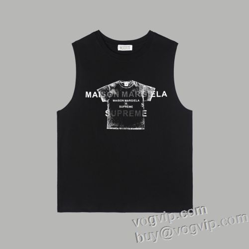 争奪戦必至 Supreme x MM6 Maison Margiela Tee タンクトップ 着回し度抜群 2色可選 コピー商品 2024年モデル入荷 シュプリーム