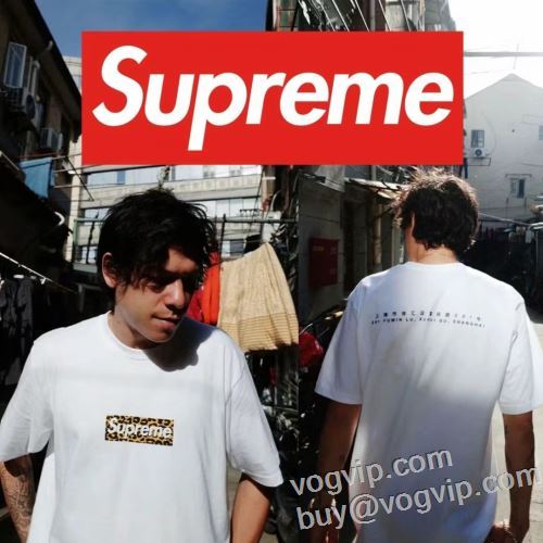 日本未入荷モデル SUPREME BOX LOGO 半袖Tシャツ スーパーコピーサイト 2024春夏に最も需要のある シュプリーム 生地感も汗抜け感良い印象