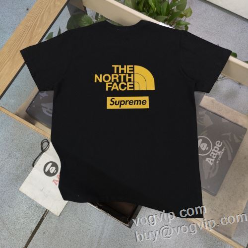 人気スーパーコピーブランド 大好評 シュプリーム 2024春夏 SUPREME x The North Face 半袖Tシャツ 2色可選