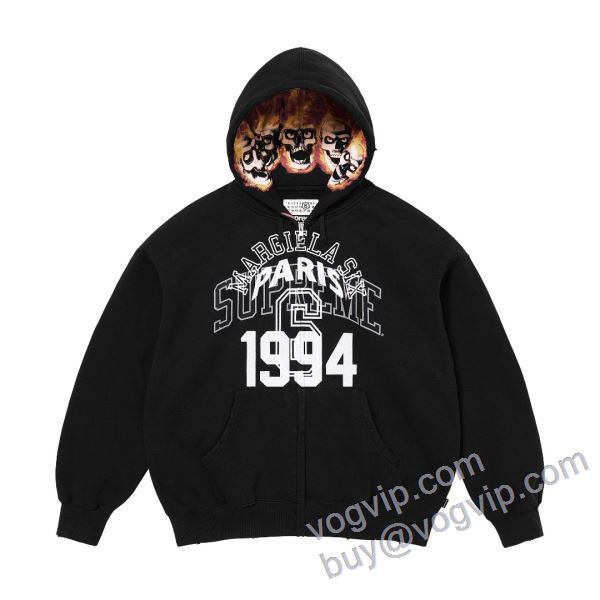 Supreme 24ss MM6 パーカー 3色可選 カジュアル 冬服 通勤 シュプリームブランド 偽物 通販 お洒落な存在感