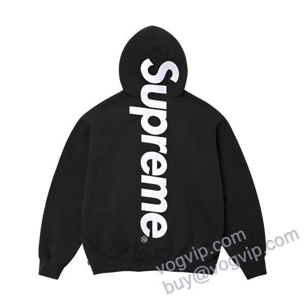 シュプリームブランドコピー Supreme Satin Appliqué Hooded Sweatshirt パーカー 6色可選 お洒落自在