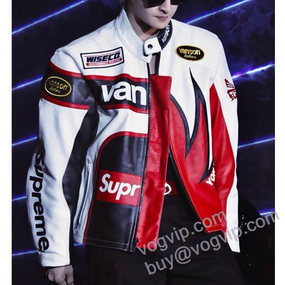 SUPREME Yohji Yamamoto Jacket 2024 革ジャンパー コート シュプリームスーパーコピー 春アウター 無地 防風 防寒着