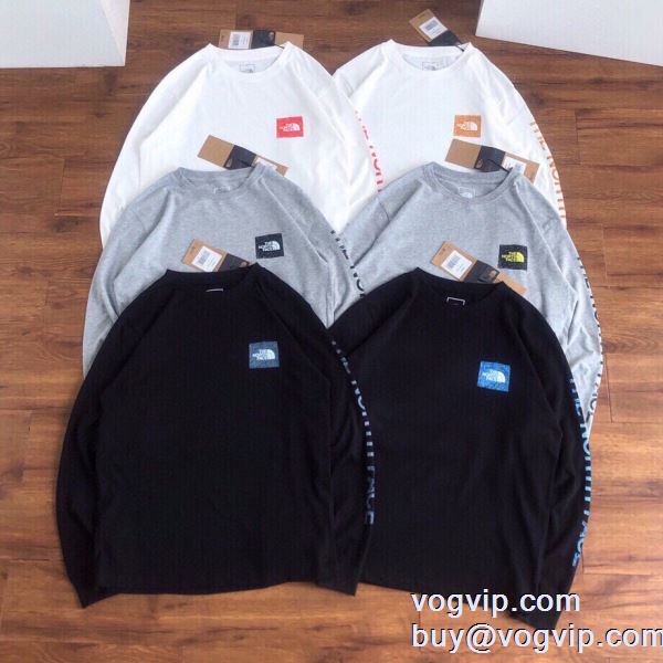 大人気☆NEW!! ザノースフェイス スーパーコピー 激安 長袖Tシャツ 肌に馴染みやすい 6色可選 2024年モデル入荷