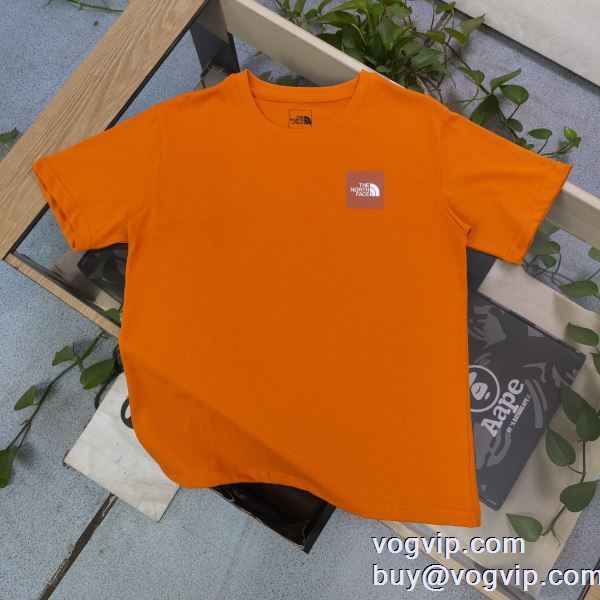 ザノースフェイス コピー 肌に密着 半袖Tシャツ 3色可選 2024年モデル入荷 高級感ある