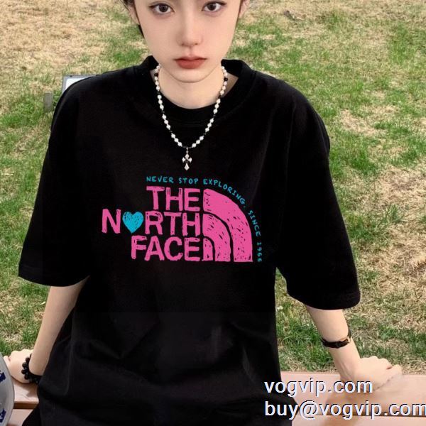 大絶賛！ 最大級ブランドコピー通販優良店 2024激安大特価定番 半袖Tシャツ 2色可選 お洒落に魅せる ザノースフェイス THE NORTH FACE