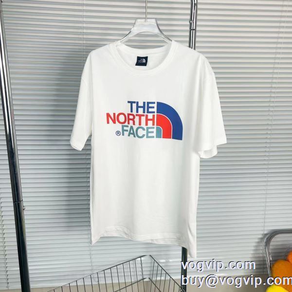 主役になる存在感 高品質なスーパーコピー商品 ザノースフェイス THE NORTH FACE 2024激安大特価定番 半袖Tシャツ 2色可選 収縮性のある