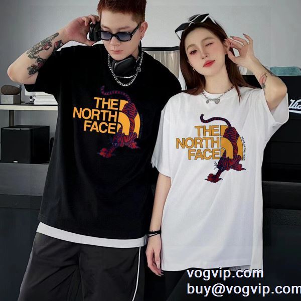 海外セレブ定番愛用 スーパーコピー ザノースフェイス THE NORTH FACE 半袖Tシャツ 2色可選 しわになりにくい 2024品質保証大人気