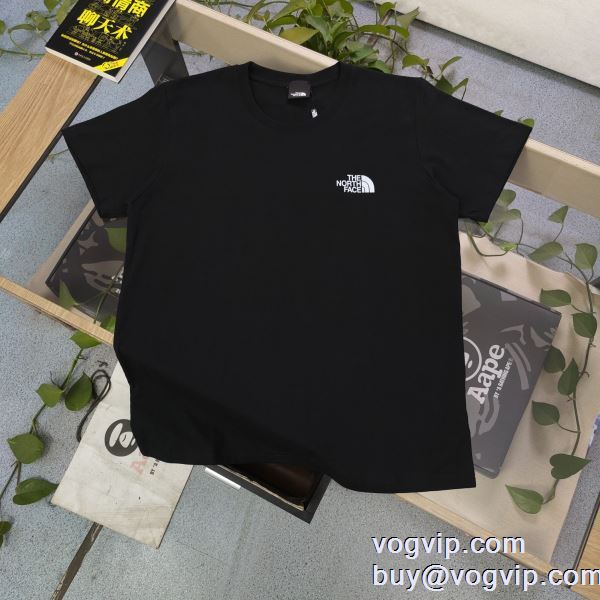 ザノースフェイス スーパーコピー 最安値！ 2024 優しいフィット感 半袖Tシャツ 2色可選