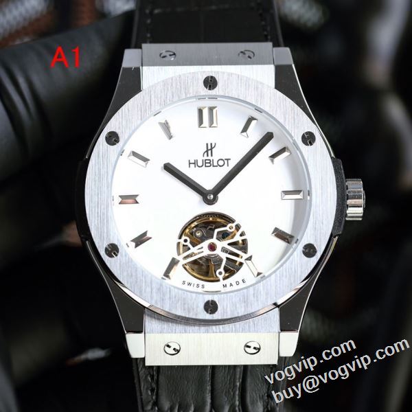 スタイリッシュな印象 ウブロ HUBLOT ブランドスーパーコピー 機械式（自動巻き） 腕時計 4色可選 2024新作登場