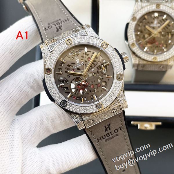 2024爆買い格安 ウブロ HUBLOT スーパーコピーサイト 機械式（自動巻き） 腕時計 6色可選 2年以上連続１位獲得