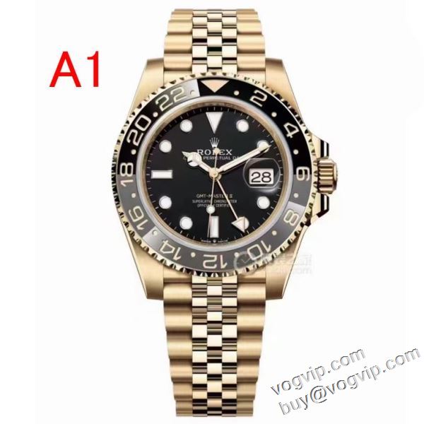 スタイルアップ効果 ロレックス ROLEXコピー 機械式（自動巻き） 2024品質保証最新作 男性用腕時計 多色選択可