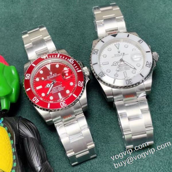 2024品質保証最新作 ロレックス ROLEXブランド 偽物 通販 流通限定モデル 機械式（自動巻き） 男性用腕時計 2色可選