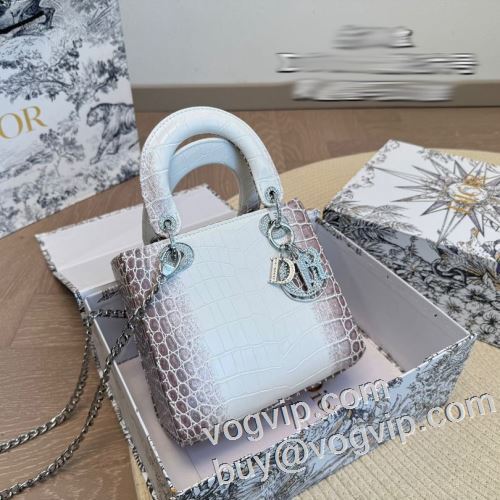 ブランド コピー 販売 ダブルファスナー使用 2024新作登場 ハンドバッグ ディオール DIOR 高級感演出