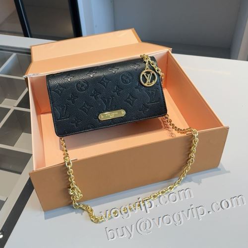 存在感のある LOUIS VUITTON Wallet On Chain Lily 2024年春夏 ブランド コピー 販売 ルイ ヴィトン ショルダーバッグ 3色可選