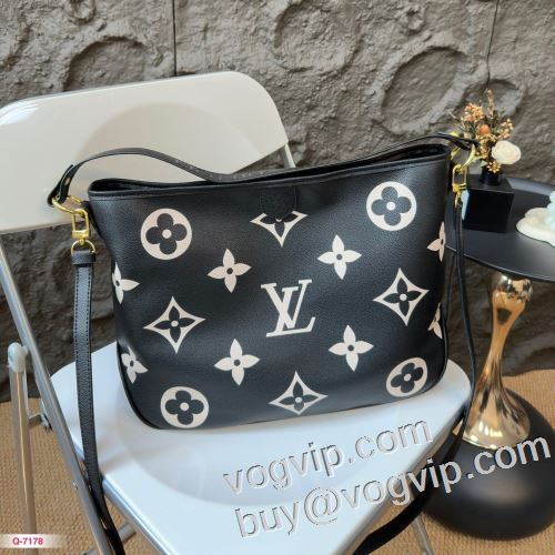 大人のおしゃれに ブランド服 コピー 2024HOTお得 ルイ ヴィトン LOUIS VUITTON シンプルな外観 ショルダーバッグ 2色可選