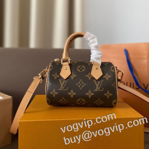 ◆モデル愛用◆ 2024HOTお得 ハンドバッグ LV Nano Speedy 16 人気スーパーコピーブランドルイ ヴィトン LOUIS VUITTON