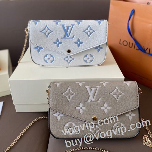 芸能人に愛用者続出 2024爆買い低価 ルイ ヴィトン LOUIS VUITTON ショルダーバッグ 2色可選 VOGブランドコピー