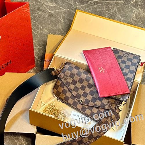 人気販売中 ルイ ヴィトン LOUIS VUITTON偽物ブランド ショルダーバッグ 3色可選 2024爆買い品質保証