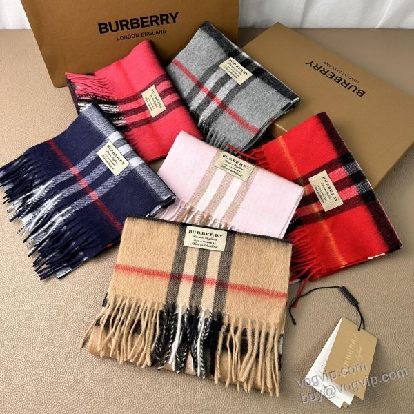 2024新作品 バーバリー マフラー 2色可選 BURBERRYコピーブランド 海外セレブ定番愛用 20*140cm