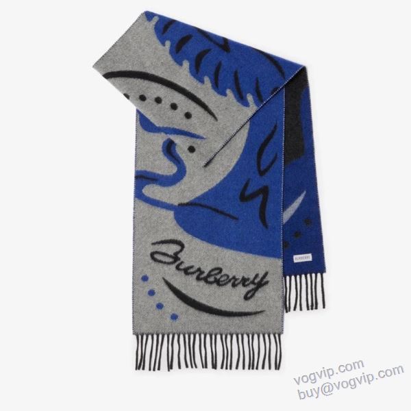 バーバリー BURBERRY 2024 マフラー 2色可選 コピー 商品 販売 ファション性の高い 30*180cm
