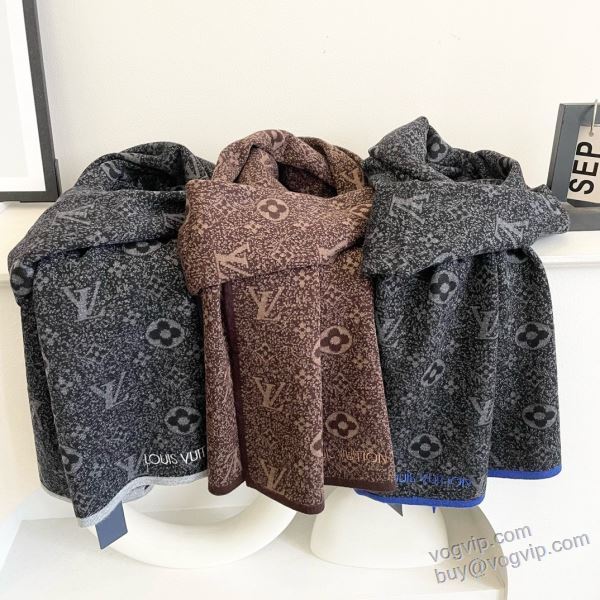 3色可選 スーパーコピー ルイ ヴィトン LOUIS VUITTON 2024期限限定！ マフラー 人気販売中