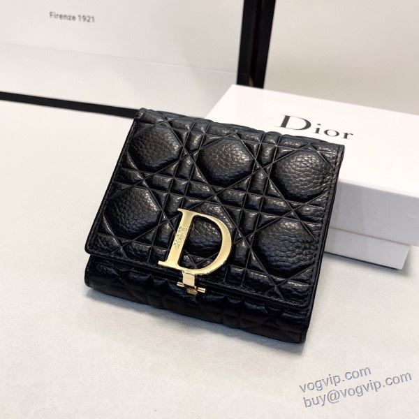 2024驚きの破格値人気 スーパーコピー n級品 ディオール DIOR 三つ折り財布 ミニ財布 大好評?
