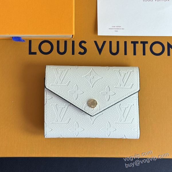お洒落な存在感 ルイ ヴィトン M82344 2024最新入荷 三つ折り財布 ミニ財布 12 x 9.5 x 1.5 LOUIS VUITTONスーパーコピー