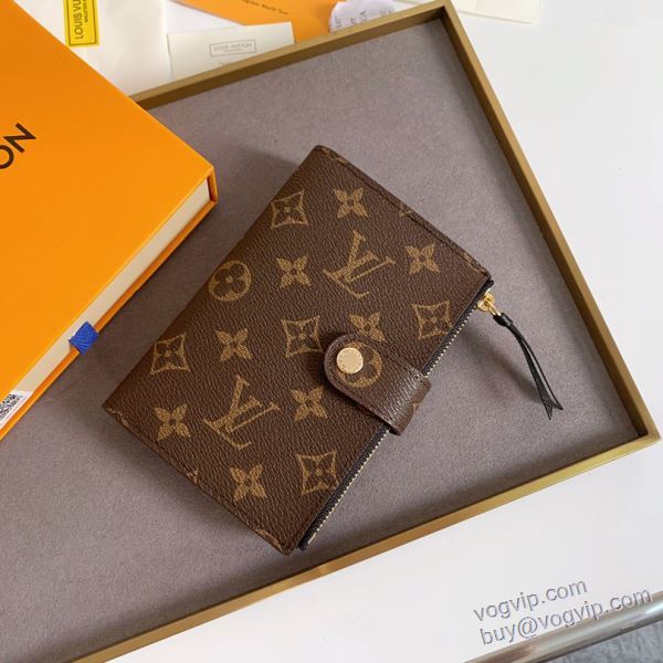 特別人気感謝SALE　二つ折り財布 ミニ財布 ルイ ヴィトン LOUIS VUITTON 2024新作登場 M58019 2色可選 ブランドコピー代引き専門店 15x10x3.5cm