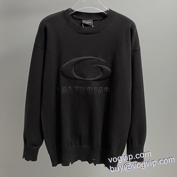 2024大注目 ニットウェア 2色可選 秋の定番 バレンシアガ 長く愛用できる BALENCIAGA日本スーパーコピー信用できるサイト
