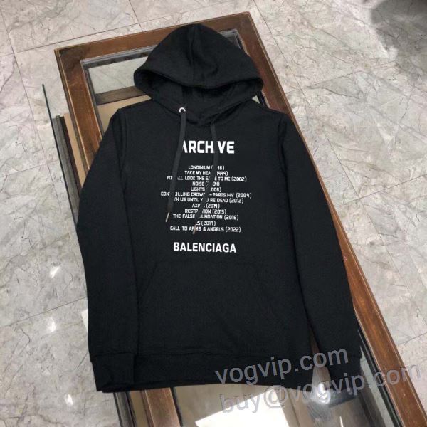 ★安心★追跡付 パーカー 2色可選 バレンシアガ BALENCIAGAコピー ブランド 2024最新入荷 おしゃれさ抜群パーカー