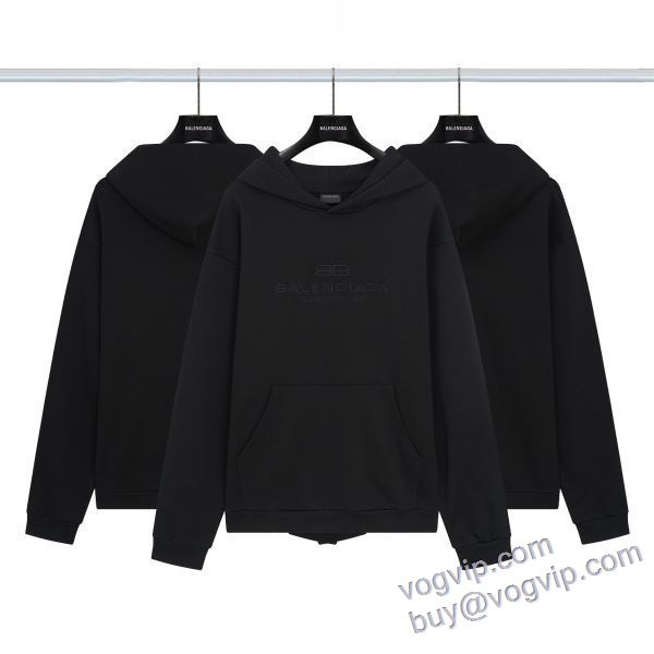 ◆モデル愛用◆ バレンシアガ BALENCIAGAスーパーコピー 2024年モデル入荷 パーカー