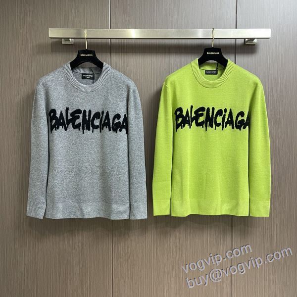 特別人気感謝SALE バレンシアガ BALENCIAGA コピー 商品 販売 2024 ニット セーター 2色可選