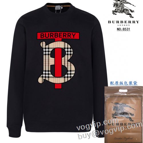 バーバリー偽物ブランド BURBERRY プルオーバーパーカー 2024最新入荷 2色可選 高級感漂わせる